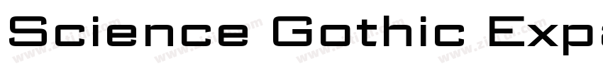 Science Gothic Expa字体转换